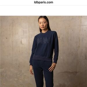 LDB Paris Navy Blue Sweatshirt